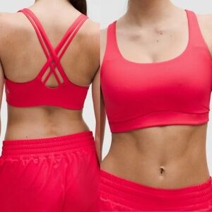 LULULEMON Energy Bra - Red Glow NWT